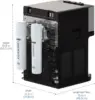 Self Cleaning  Water Cooler Dispenser with Filtration - Hot Cold and Room Temperature Water. Free 3