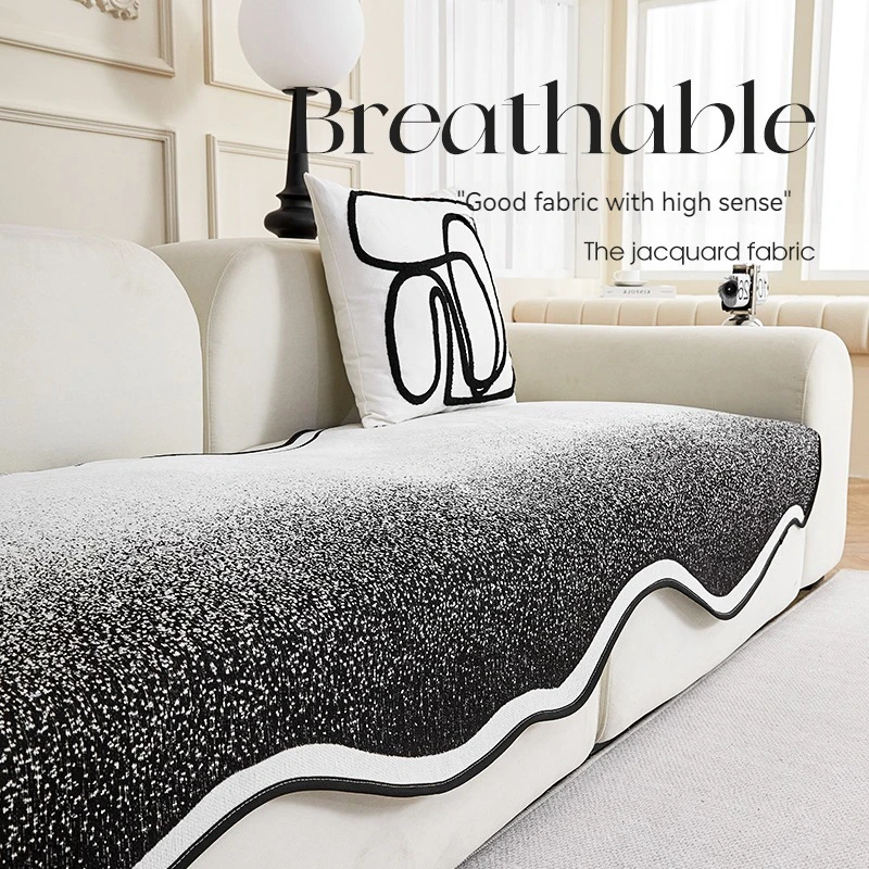 

Black Starry Sky Sofa Cover Pet Dog Kids Mat Non-slip Couch Slipcover Protector Cover Universal Sofa Towel for Living Room Decor