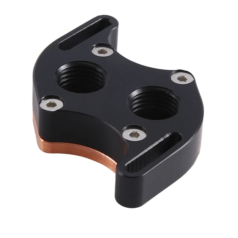 S-Shaped CPU Water Cooling Block Cooler South Bridge Northbridge Block For Computer CPU Easy Install Easy To Use