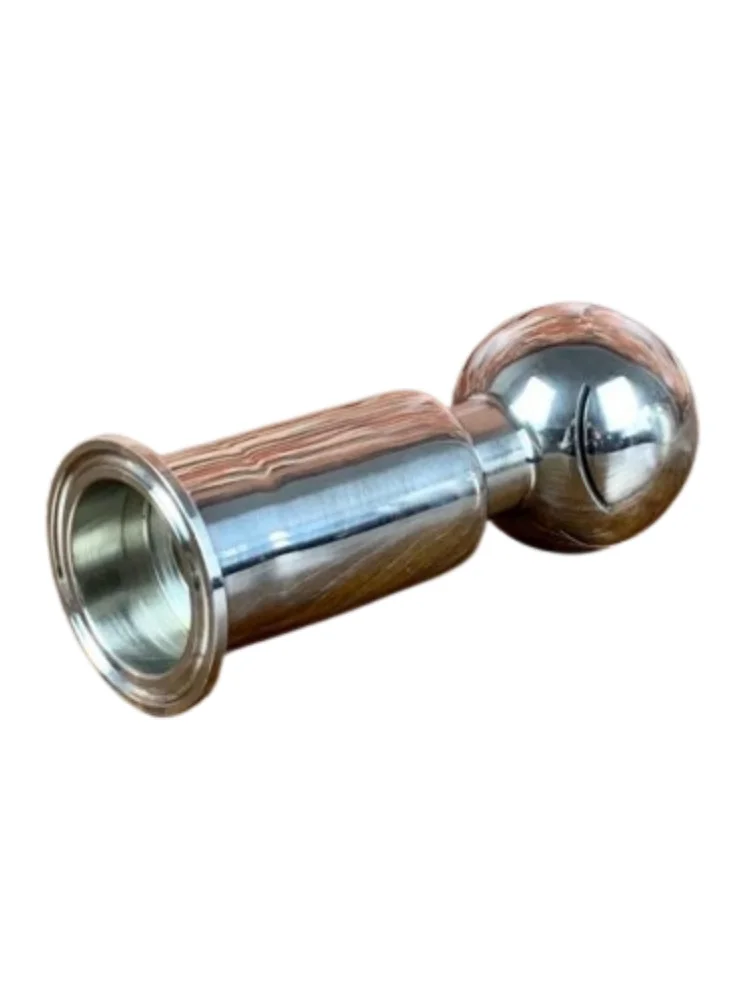SS304 Tri Clamp 2"(51mm)OD64mm Tank Rotating CIP Spray Ball Tri Clover Compatible Cleaning Ball,Rotating cleaning ball