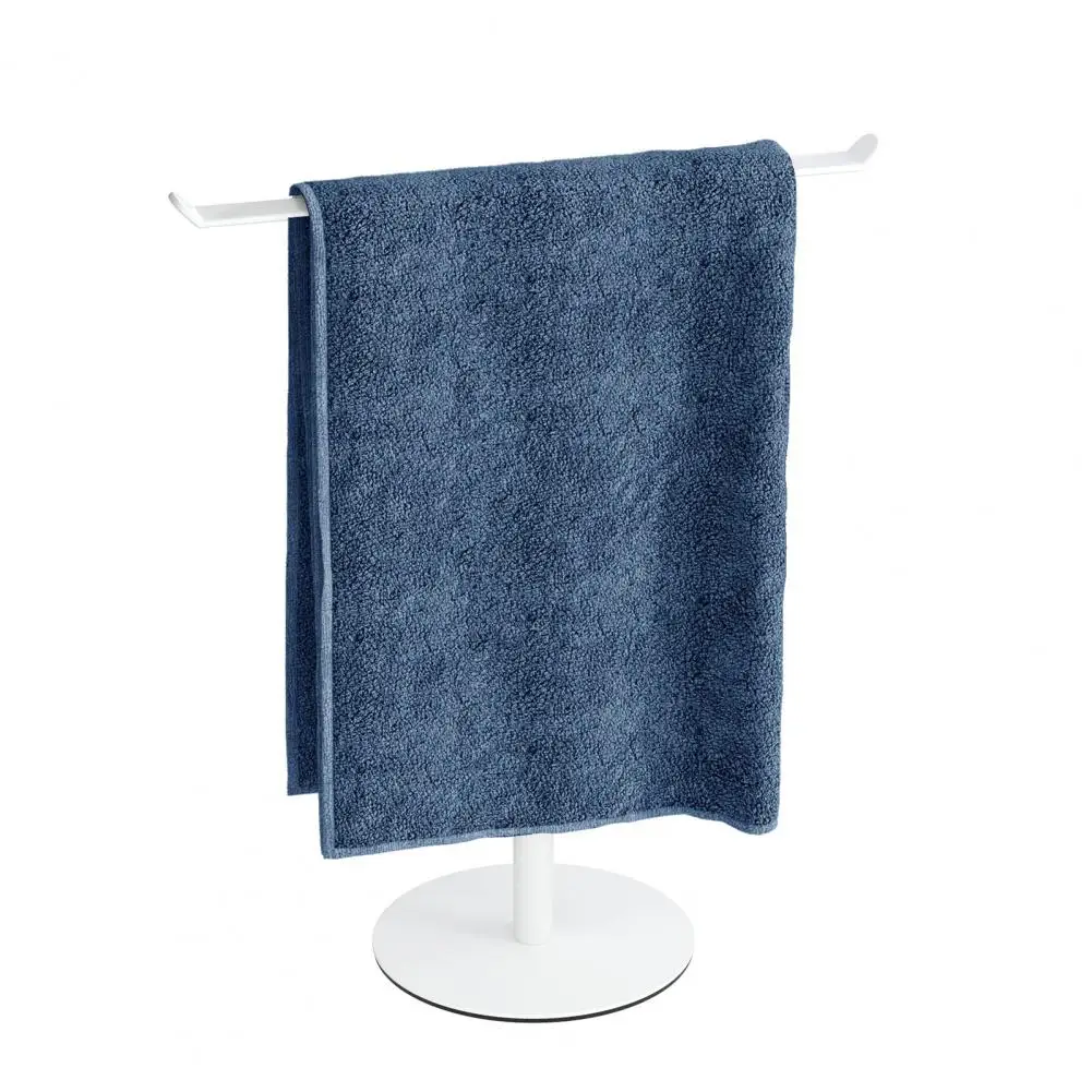 Bathroom Towel Rack Vertical Towel Rack Modern Bathroom Holder with Heavy Base for Countertop Organization Easy for Hand