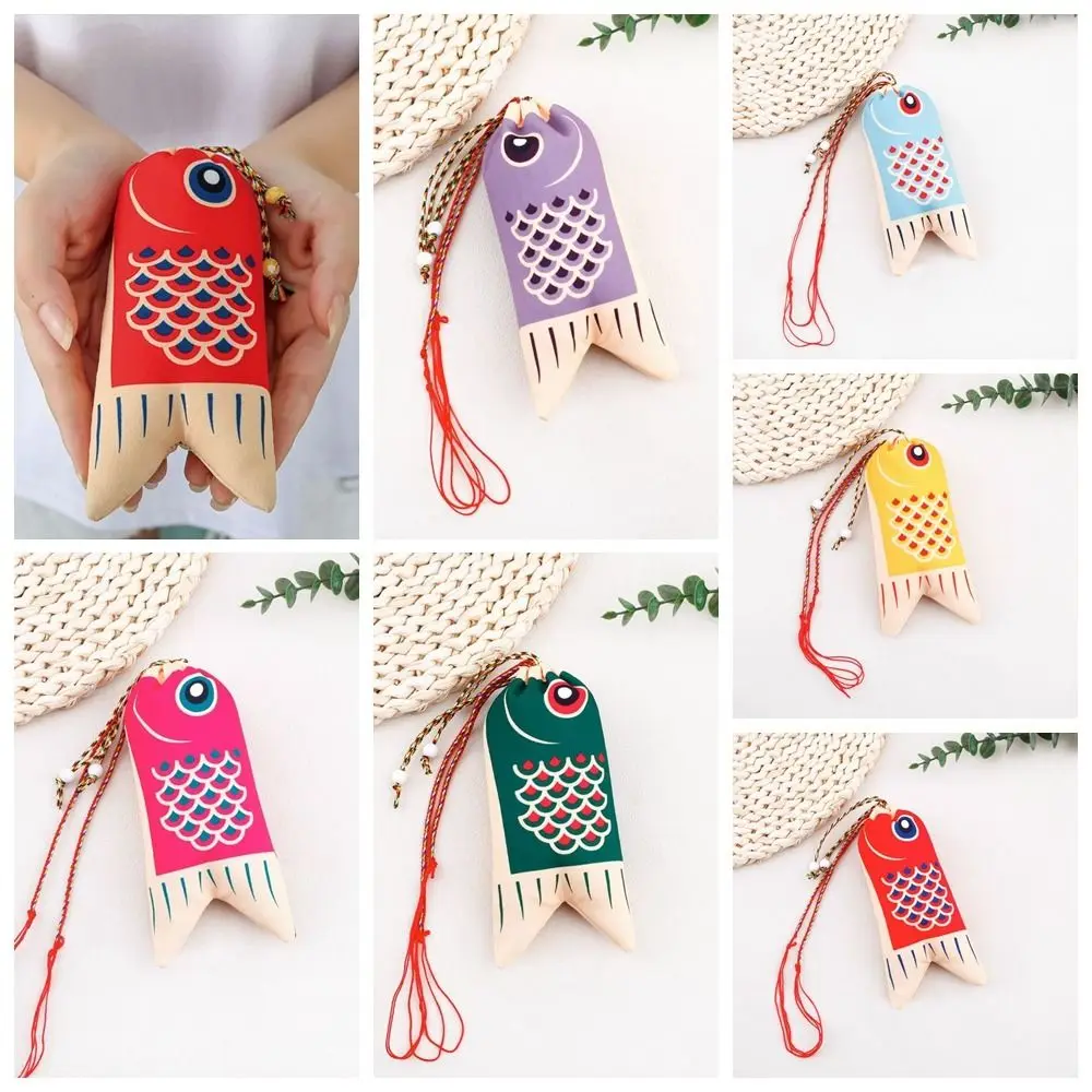 

Hanfu Decoration Graduation Gift Small Item Bag Pendant Coin Purse Jewelry Bags Koi Carp Blessing Bag Japanese Style Sachet