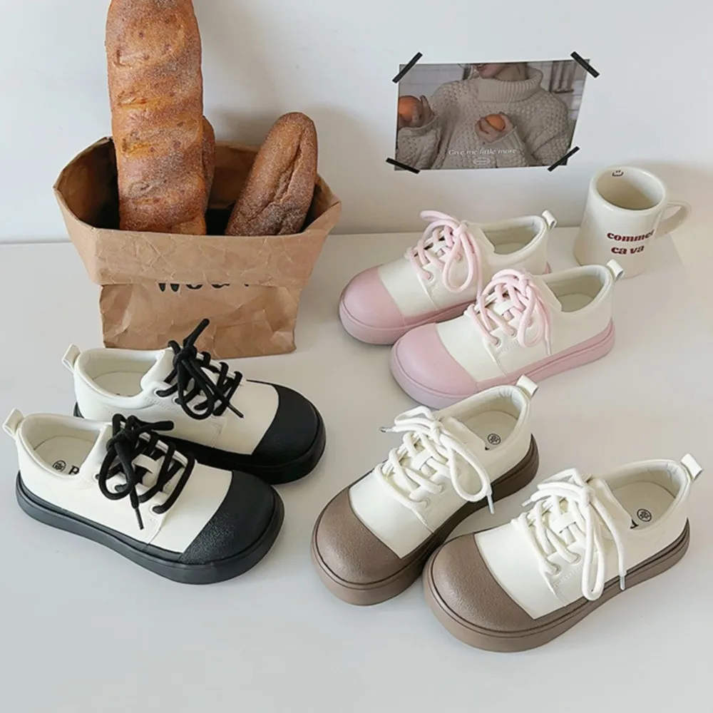 

Популярная дизайнерская универсальная Студенческая обувь для скейтборда сетчатого цвета с большим носком, Новая повседневная обувь на толстой подошве, маленькие розовые, коричневые туфли