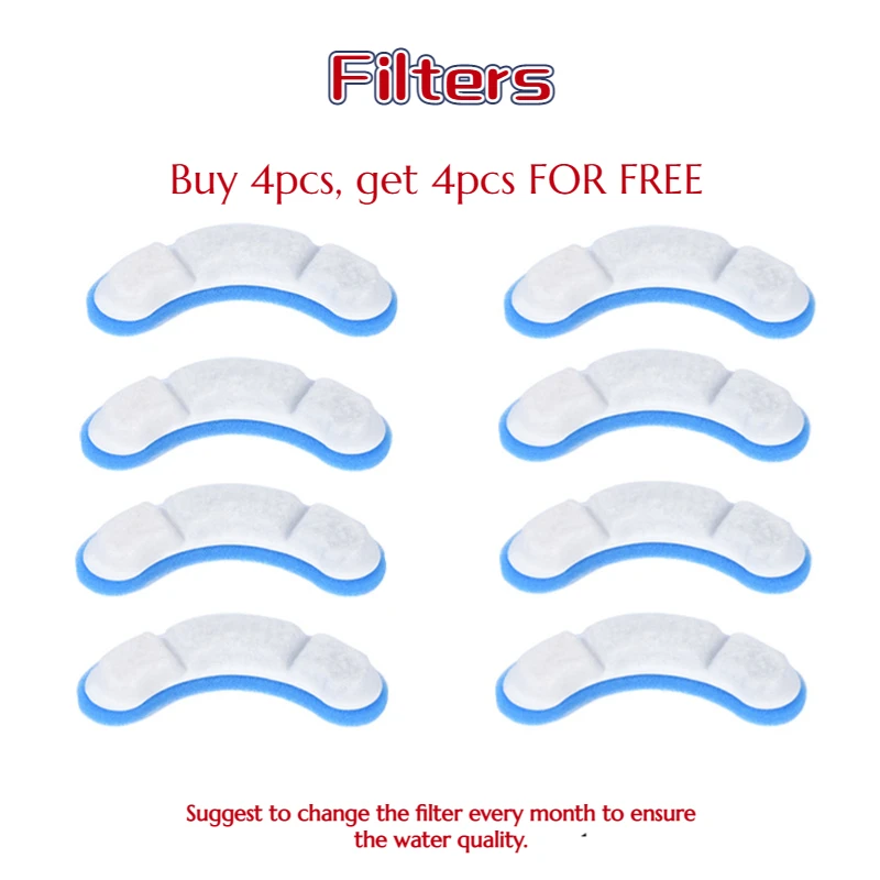 8pcs Filter