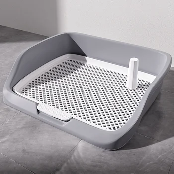 HOOPET Toilette per cani Toilette per addestramento di animali domestici per cani Teddy Custodia per toilette antispruzzo Toilette per cani Forniture per cani da compagnia