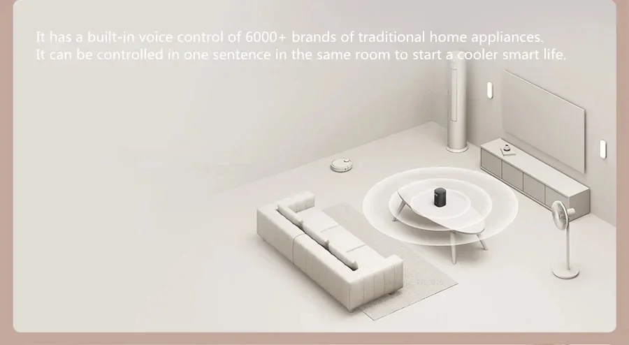 Xiaomi XiaoAi Speaker Enhanced Edition with LED Digital Clock IR Remote description image 4