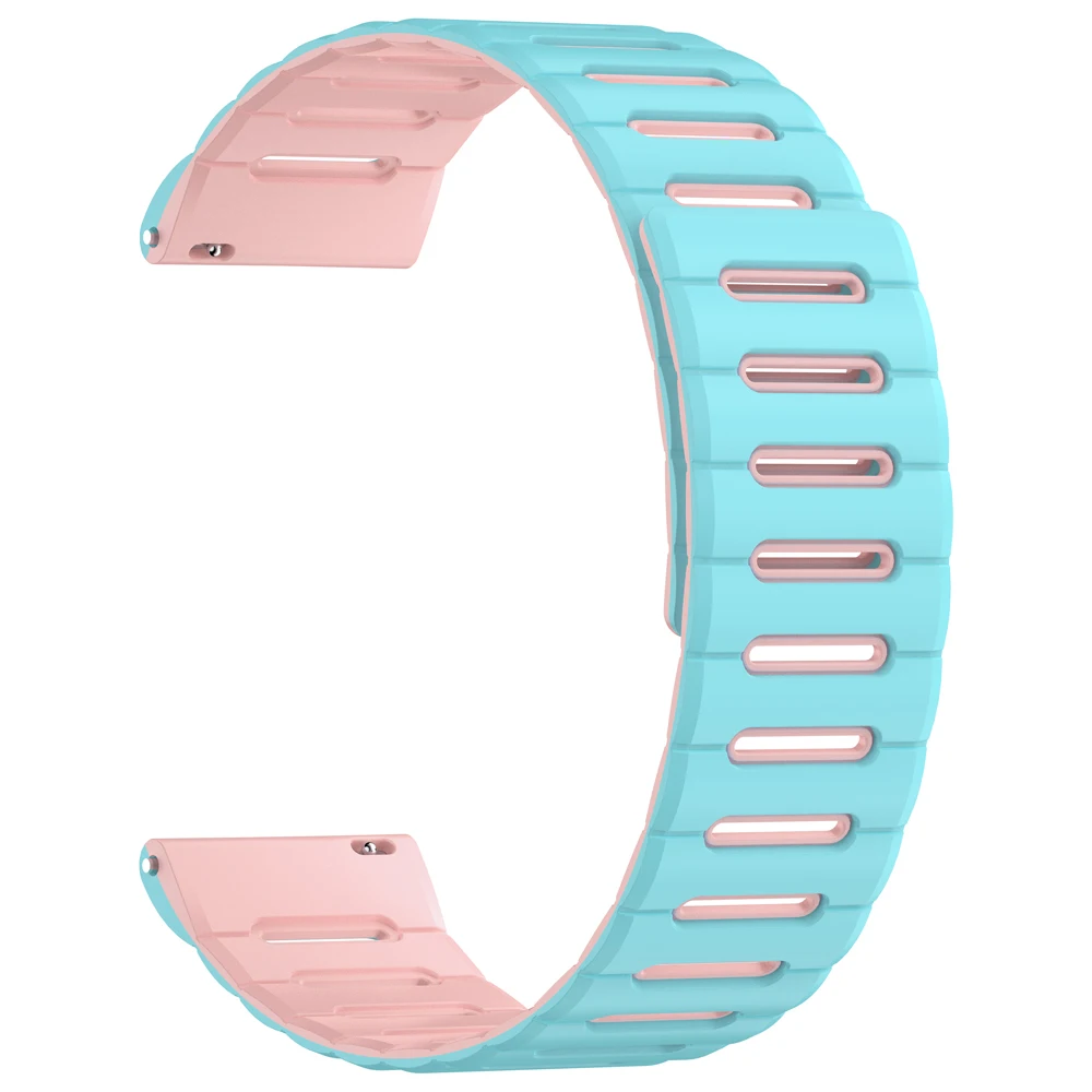 Magnetic Silicone Sports Band with 20mm/22mm Strap Options
