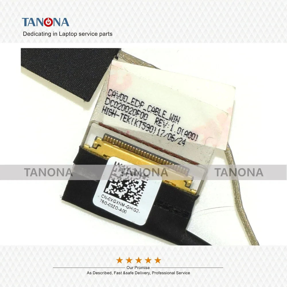 Latitude 3180 3189 노트북 Lcd 스크린 비디오 EDP 케이블 0XGXNM XGXNM DC020020F00의 새로운 기능