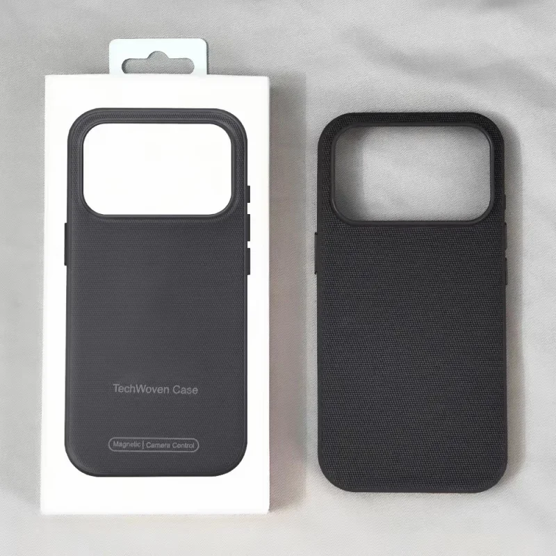 Luxury Magnetic Fabric Back Cover with Original Technology Texture