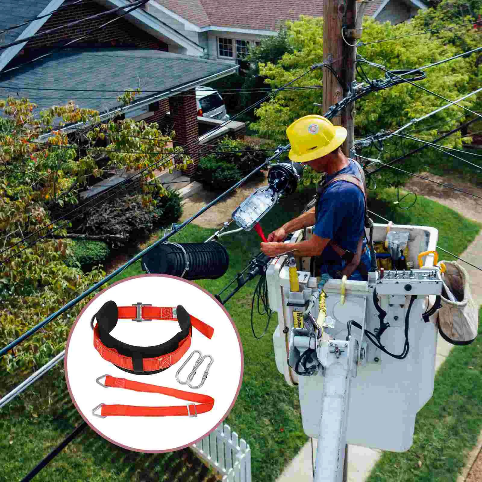 Operation Outdoor Electrician Safety Belt Safety Zone Suspenders Climbing Harness Fall safety harnesses