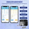 Bluetooth Hearing Aids for Seniors Rechargeable with Noice Cancelling Phone Control RIC Dual Microphone APP Hearing Test Music 4