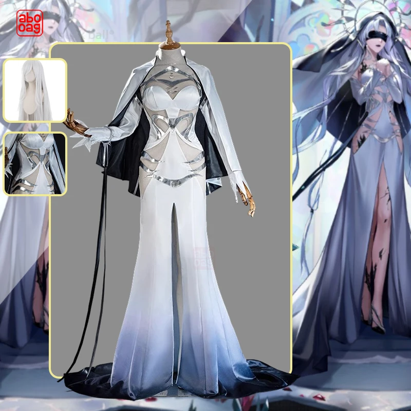

Game Path To Nowhere Cosplay Nox Cosplay Costume Anime Suit Fishtail Dress Uniform Women Halloween Party Role Play Clothes Full
