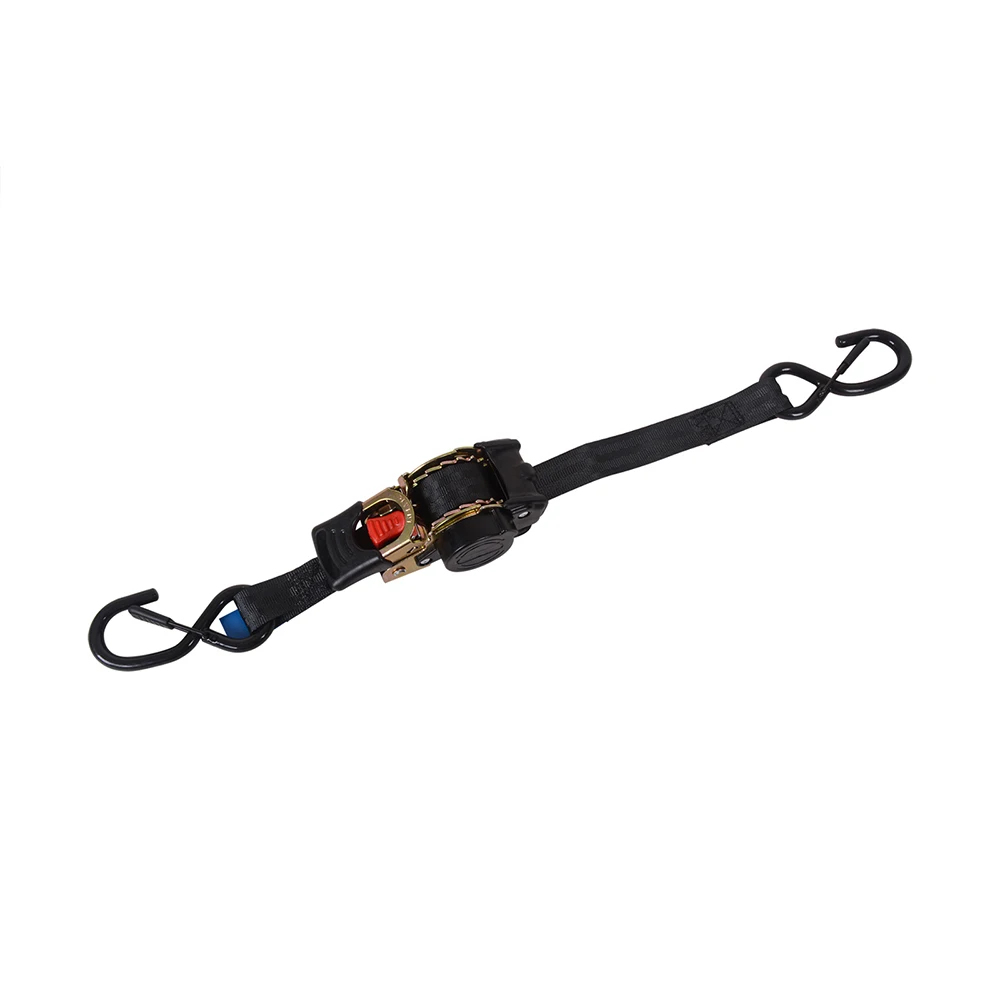 Retractable Straps Cargo Tape Belts Motorcycles Ratchet Strap Load Luggage Strap Tensioner Belt
