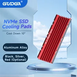 M.2 SSD NVMe heatsink M2 2280 SSD Hard Disk Heat Sink Aluminum Radiator with Thermal Pad For Desktop PC M2 NVMe SATA SSD 2280