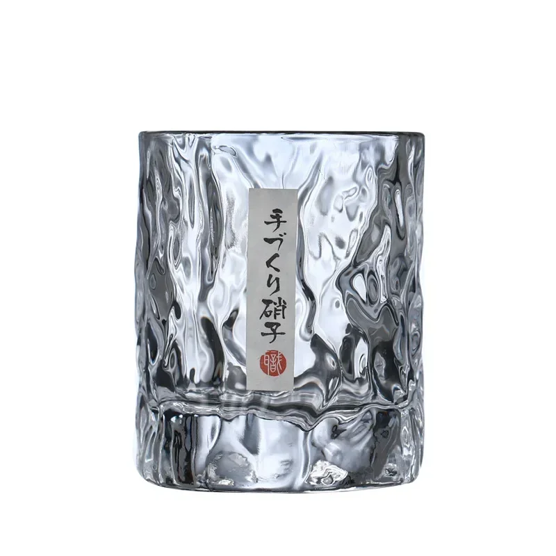 Whiskey glass Japanese wine glass household wine creative glacier pattern beer mug coffee mugs whiskey glass