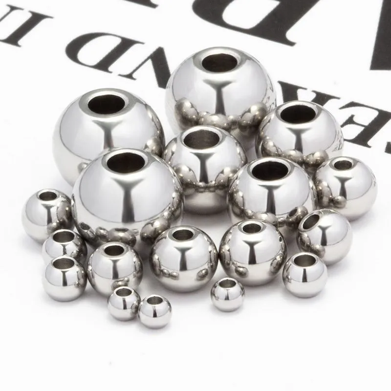 Stainless Steel Beads for Jewelry Making DIY