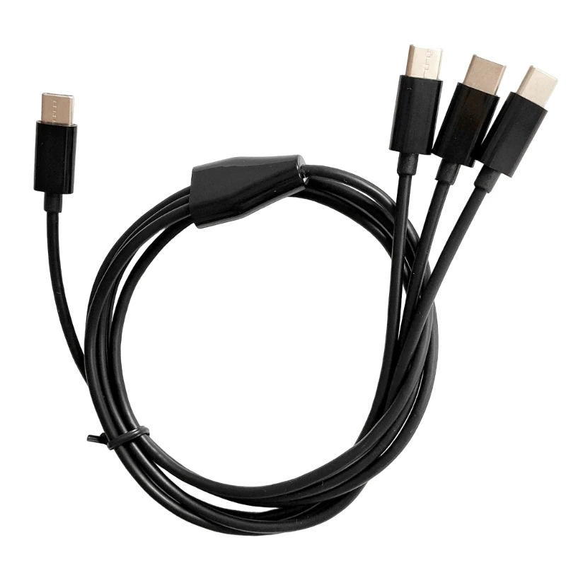 3 In 1 USB 케이블 유형 C에서 USB C 전화 충전기 케이블 전화용 충전 케이블