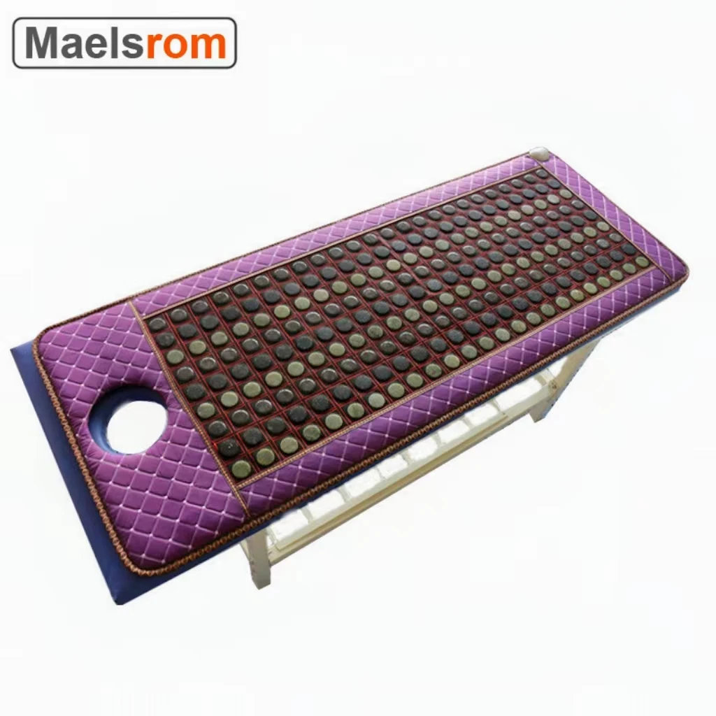 Infrared Heating Massage Mat Natural Jade Germanium Stone Tourmaline