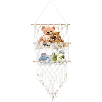 Toy Hammock Stuffed Animals Storage Net Kids Toys Storage Organizer Wall Hanging Toy Hammock Net For Decorate Children's Rooms 1