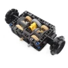 MOC-19788 Tank Steering Structure Gear Differential Hole Arm Beam Assembly Power Motor Control Small Particle Building Blocks 2