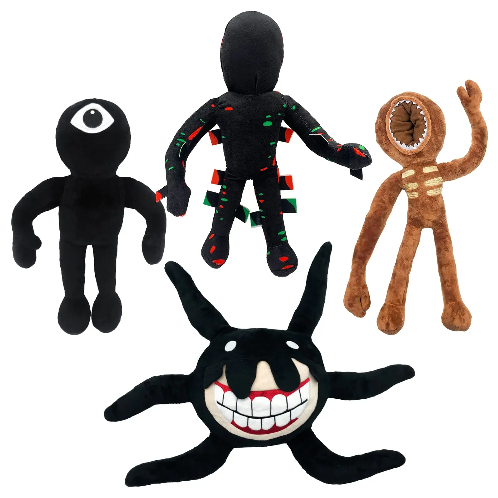  Doors Plush - 10 Halt Plushies Toy for Fans Gift, 2022 New  Monster Horror Game Stuffed Figure Doll for Kids and Adults, Halloween  Christmas Birthday Choice for Boys Girls : Toys