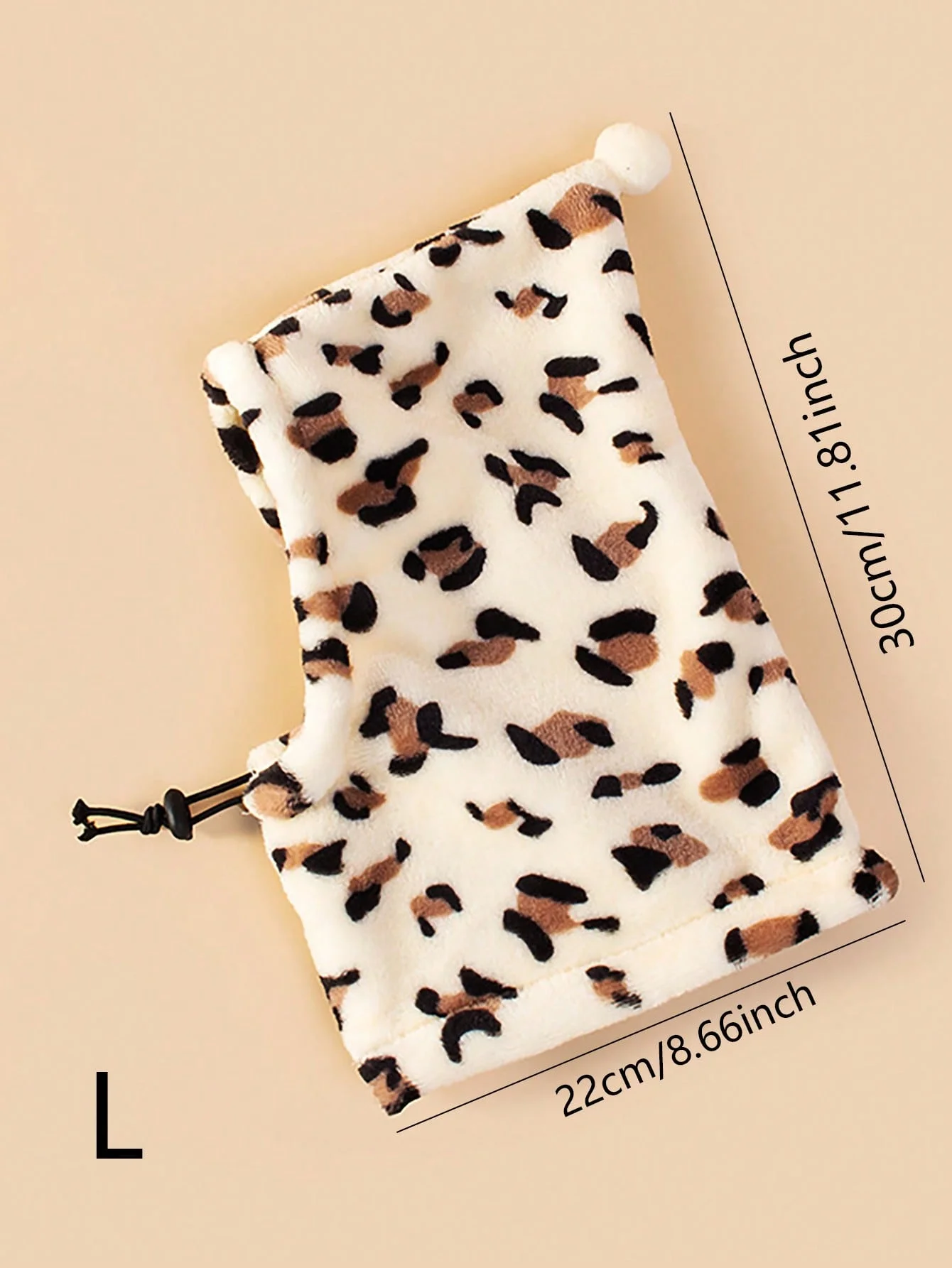 1PC-Pet leopard print spoof hat Christmas hat puppy hat