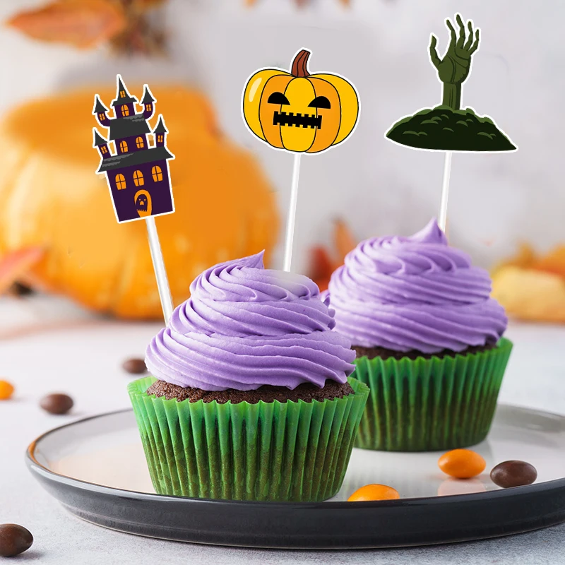 Lot De 3 Oreillers Chauve-souris Halloween Cupcakes And Cashmere - Pastel, Fausse Fourrure