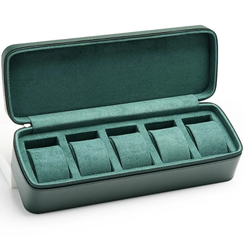 New Leather Watch Case Watch Storage Box Collection Luxury Box Organizer Holder For Men