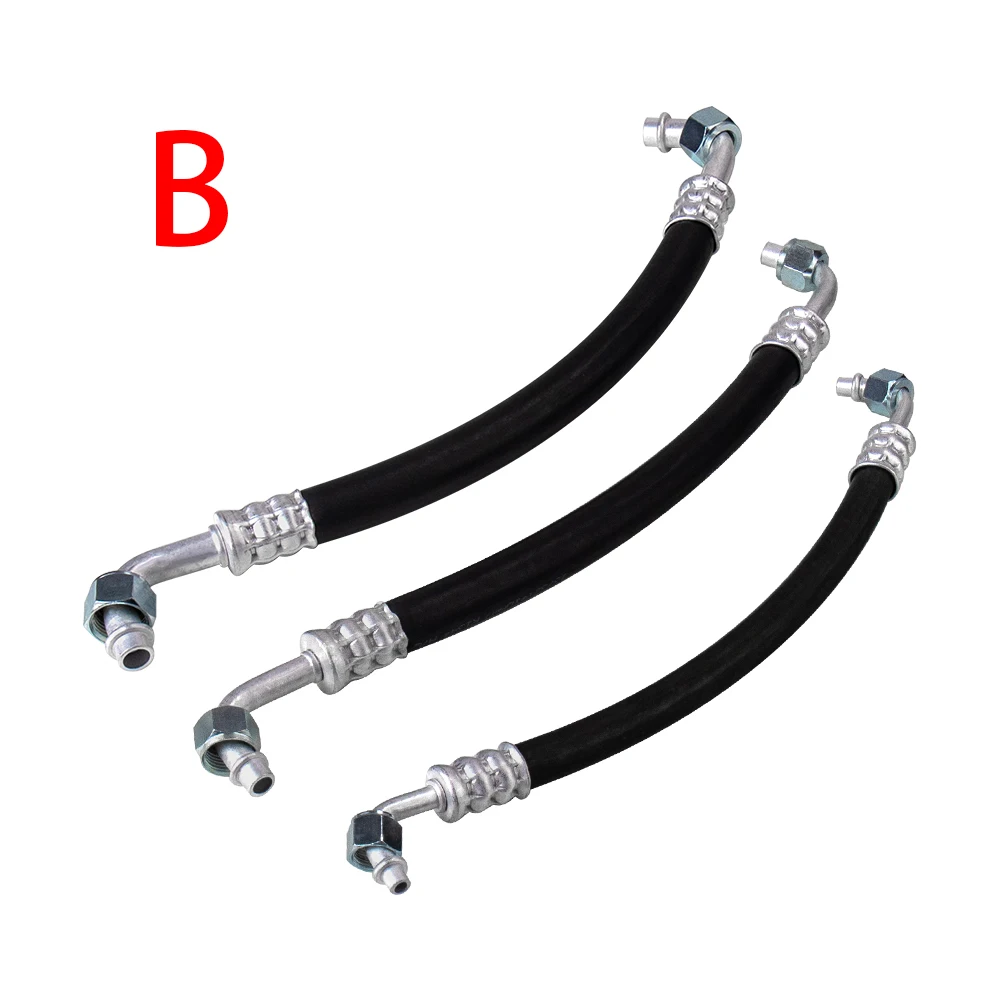 #6 #8 #10 R12 R134a Thick-wall A/C Gas Hose Assembly Straight/90 Degree Beadlock Fitting Female Nut O-ring AC Pipe(Sold by feet) hose connectors
