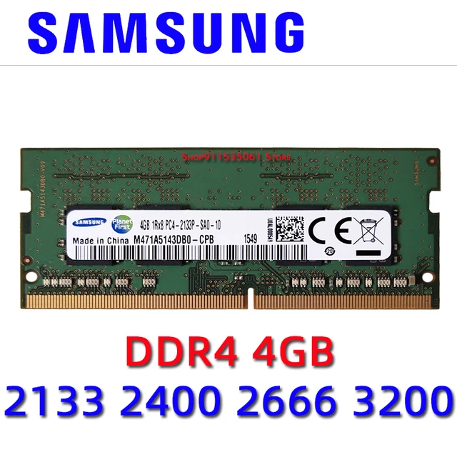 1 PCS Laptop Memory For Samsung RAM DDR4 3200 16GB 16G 1RX8 PC4