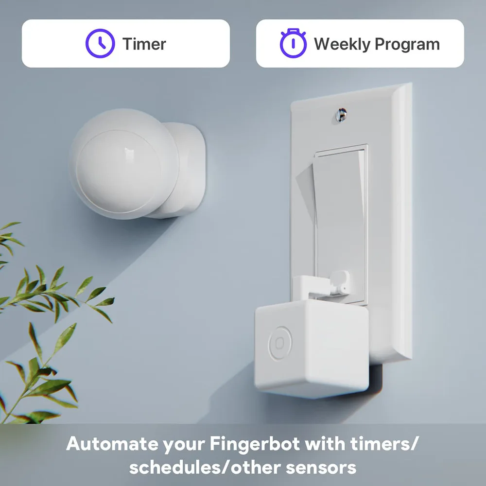 Wiring-free Wireless Remote Control Turn Off Lights Smart Auto Press Wall  Switch Bot Automatic Physical Click Switch Fingerrobot - Holders & Stands -  AliExpress