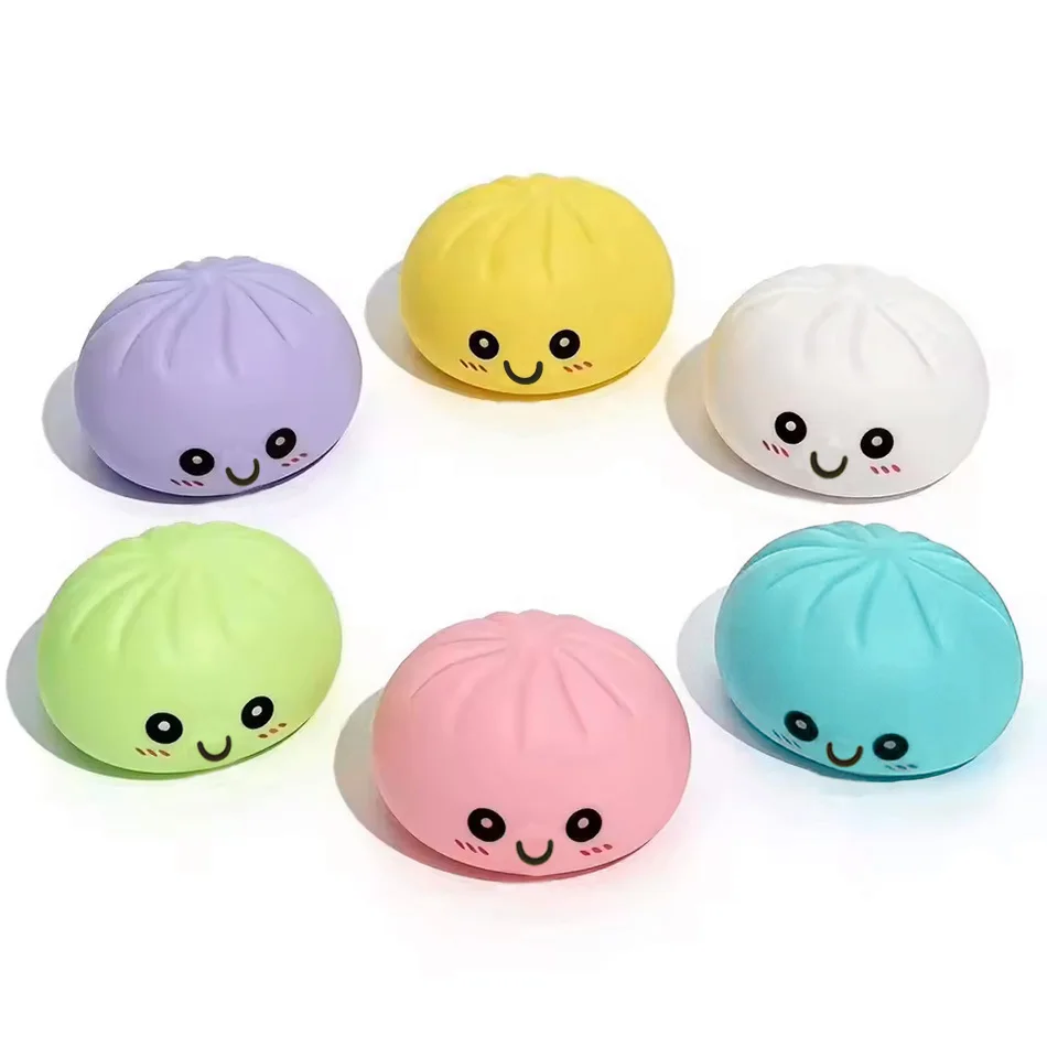 Luminous Dumpling Stress Relief Fidget Toy - Night Light & Desktop Decoration Gift