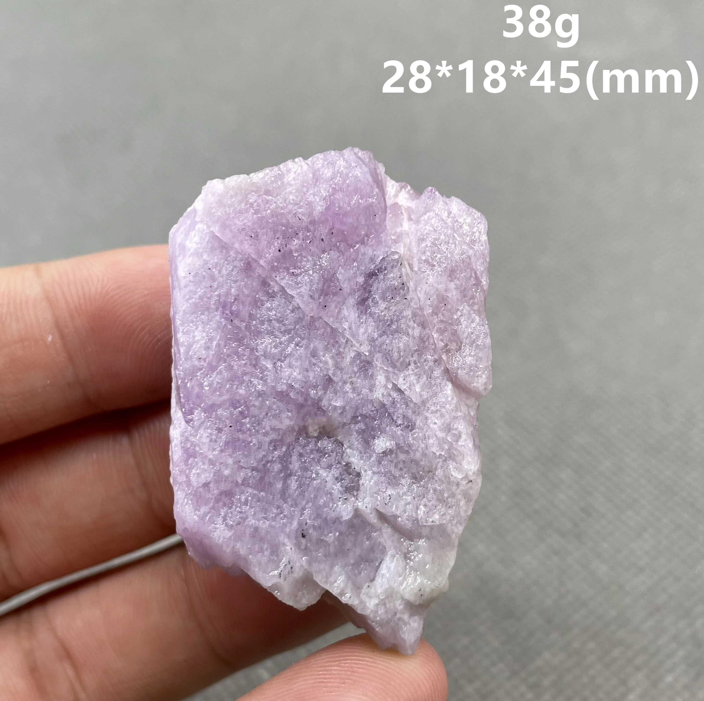 Natural Kunzite Spodumen stone Healing Crystal and Minerals Specimen + healing quartz crystals and stones rock gemstone 2
