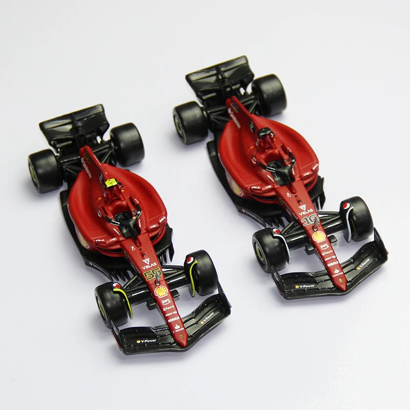 Bburago Ferrari F175 1/10 ミニカー Ferrari F1-75 #16 Charles Leclerc 