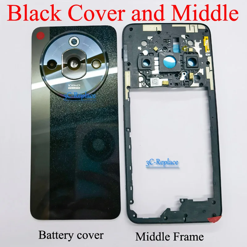 ZTE Nubia Focus Pro 5G Z2351N LCD Ön Kapak Çerçeve Ön Orta Çerçeve