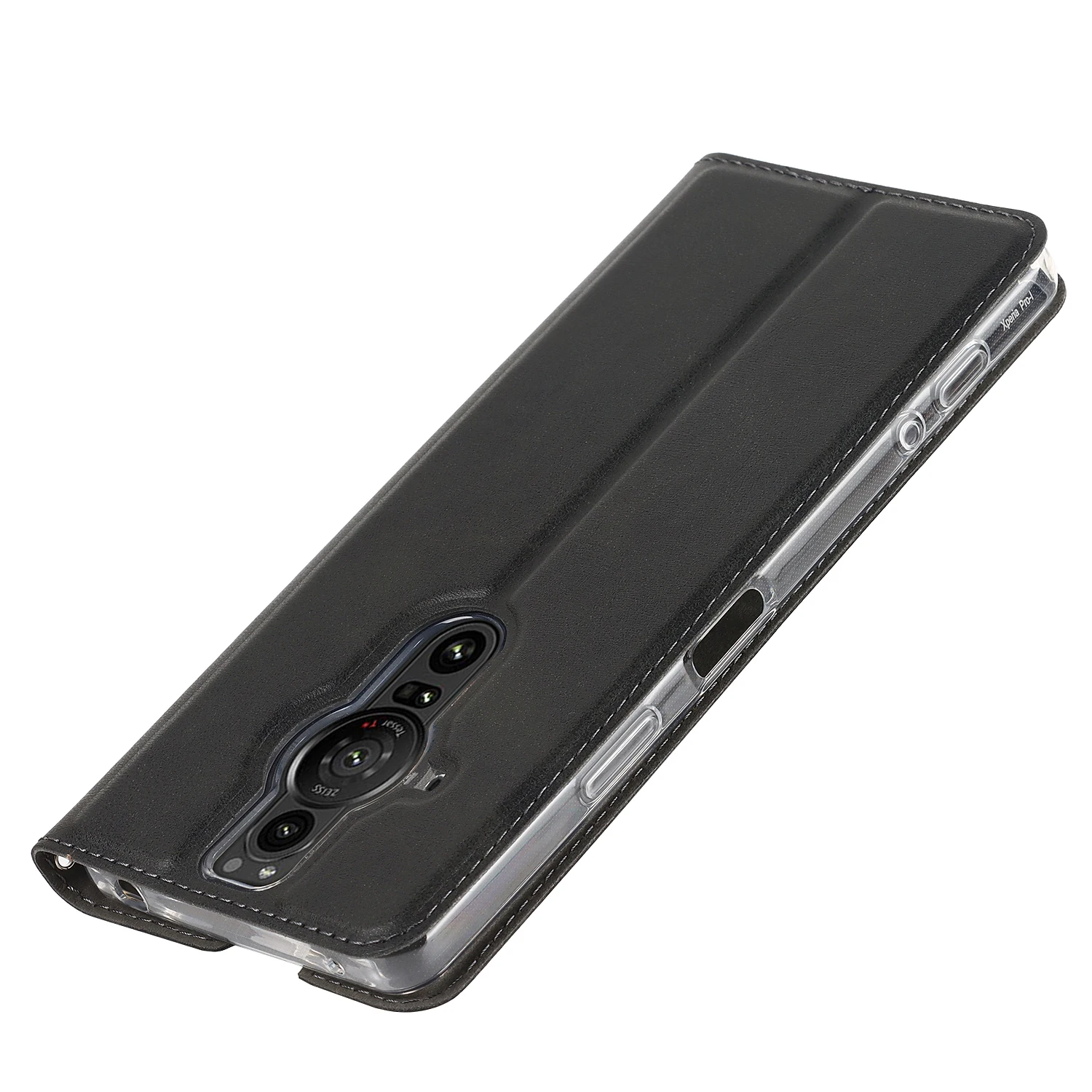 Premium Leather Case for Sony Xperia Pro-I / Sony Pro-i Retro Flip Case Magnetic Adsorption Cover Fundas Coque + 1 Lanyard 3