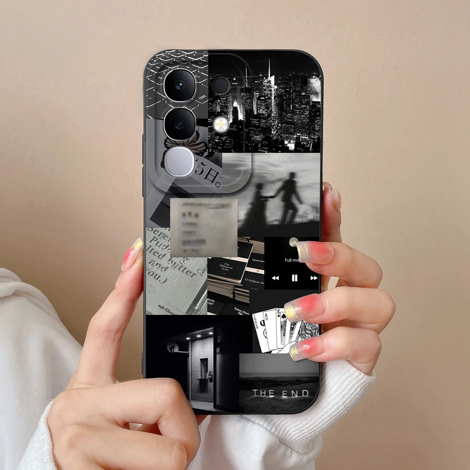 Cute Design Soft Liquid Silicone Shockproof Bumper Phone Case - Full Protection Cover