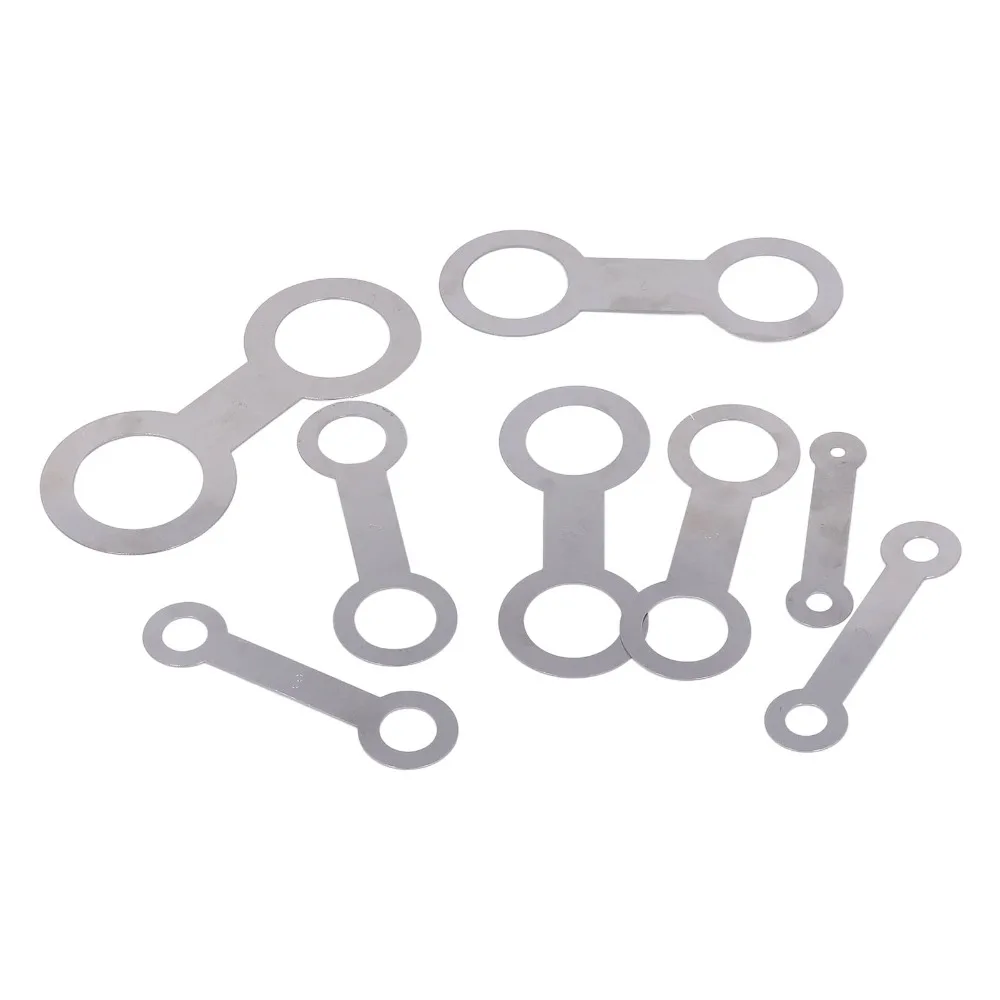8-teiliges Metall-Saxophon-Reparaturset ​ ​ Holzblasinstrument-Pads ​ ​ Musikinstrumenten-Reparaturwerkzeug ​ ​ Saxophon-Nivellierungsringe und -Pads ​ – Detail 7
