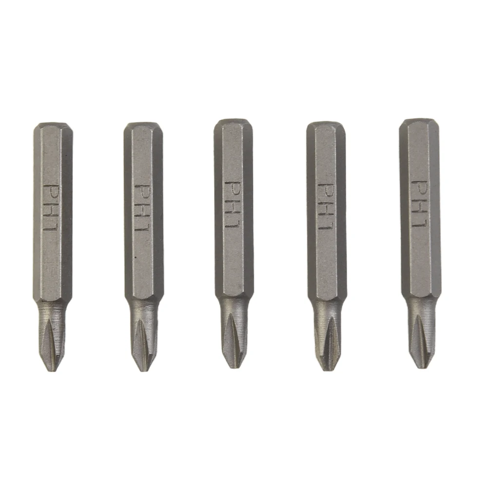 5 stücke Kreuz Schraubendreher Bit Set Magnetische Bits PH0000 PH000 PH00 PH0 PH1 PH2 4mm Sechskantschaft Schraubendreher Nutdrivers hand Werkzeuge – Detail 9