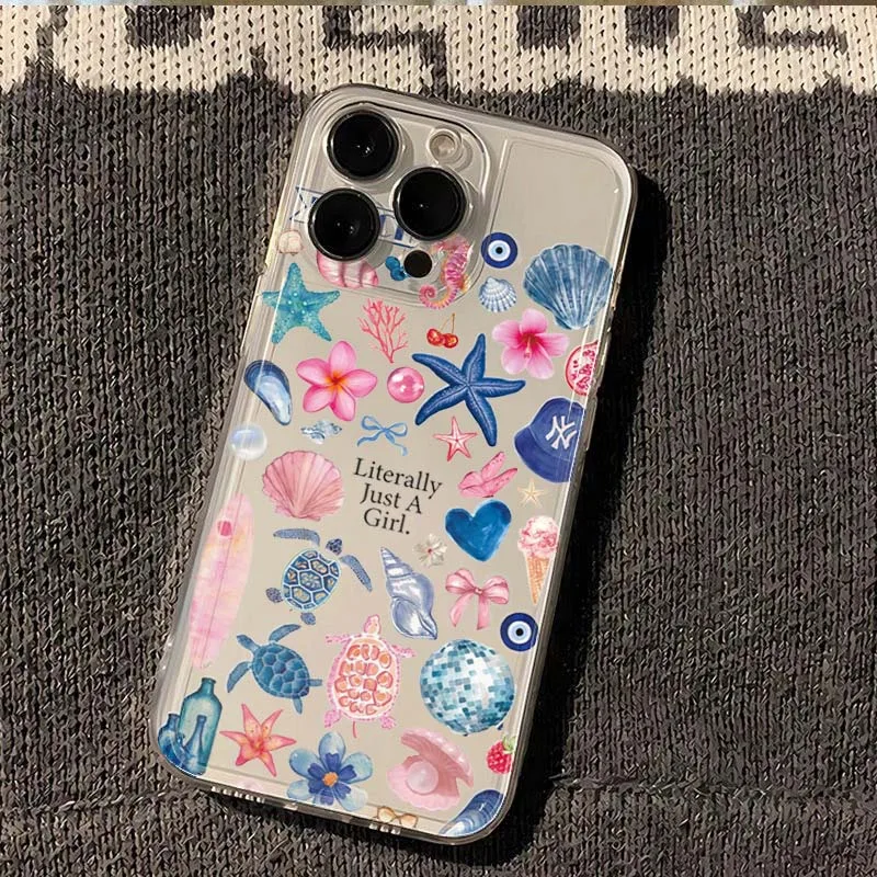 Summer Marine Seafood Design Phone Case Cover