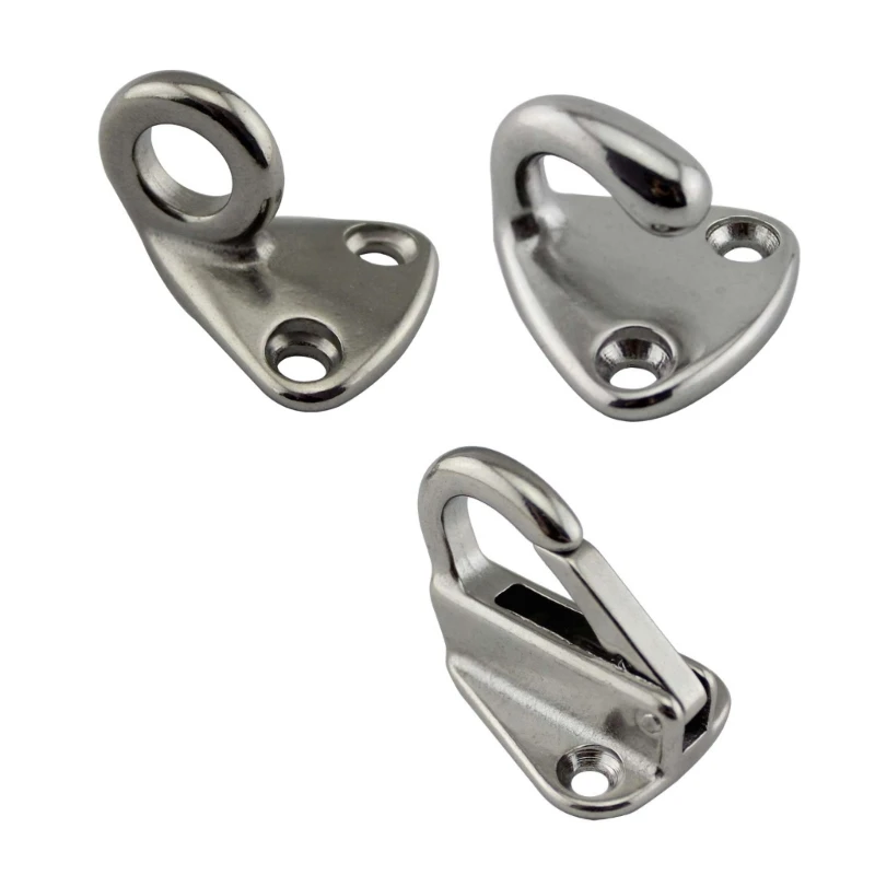 Marine Hardware Stainless Steel Hook Boat Accessories Attach Rope