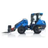 US Stock LESU AT1050 1/14 Hydraulic RC Telescopic Arm Loader Fork Truck Car Model Painted Assembled Light Sound System RC Model 5