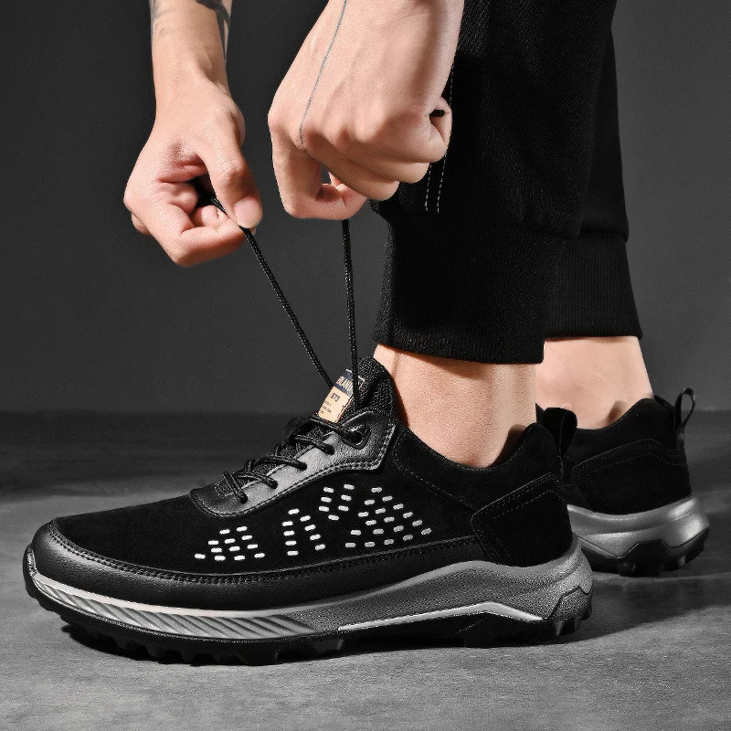 Men Mens Trainers Running Walking Shoes Lightweight Sports Outdoor Slip Comfy_voghion.com