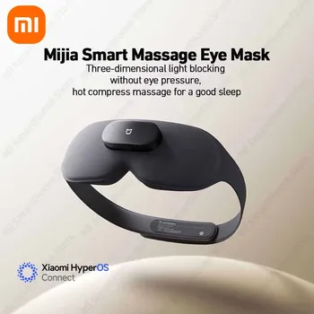 Maschera per Occhi Massaggiante Intelligente Xiaomi Mi, Terapia Termica 3D Oscurante, Massaggio Vibrante SPA, 800mAh, Controllo APP, Leggera 100g