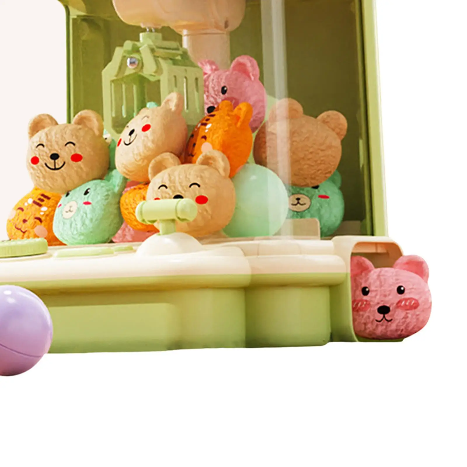 Electronic Arcade Claw Machine, Mini Candy Dispenser Exciting Holiday Present for Boy and Girls Kids Vending Toy,
