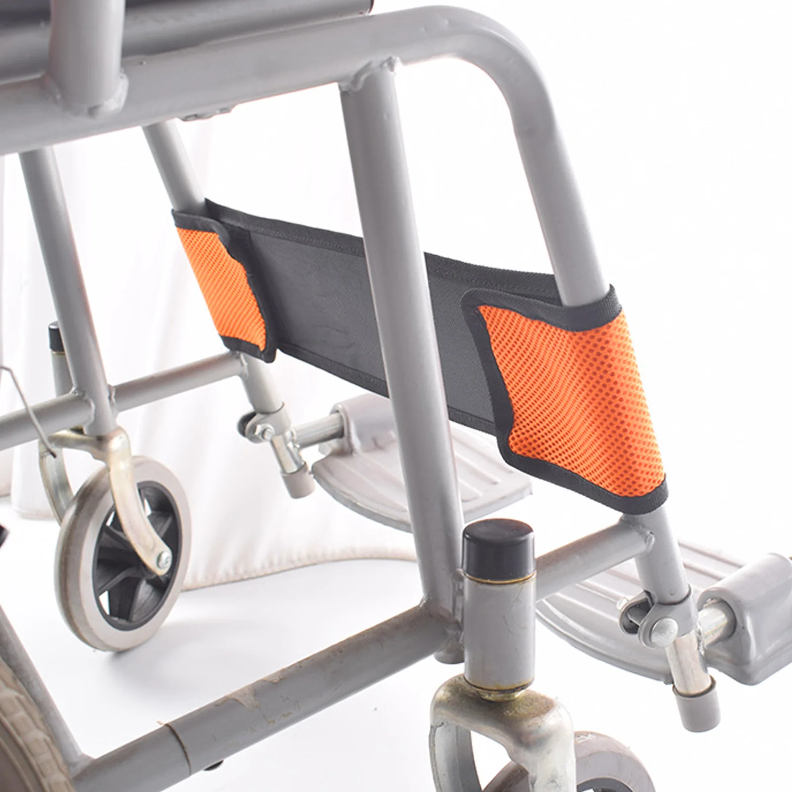 Wheelchair Calf Strap Wheelchair Leg Restraint Strap Leg Improve Stability Oxford Cloth Foot Protector Belt Orange 5
