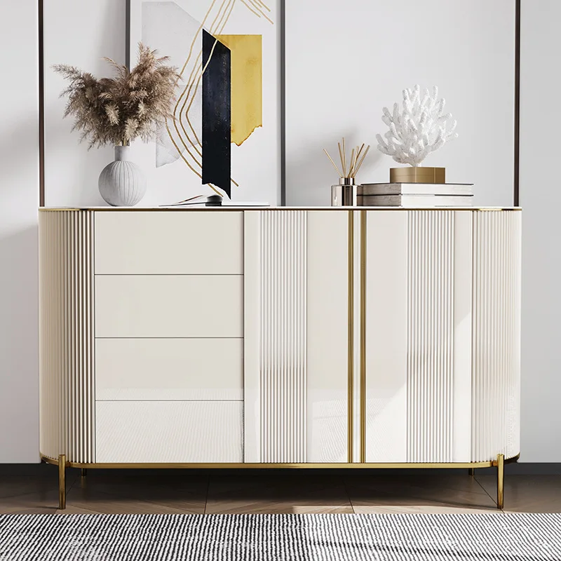 

Роскошный обеденный шкаф, каменная тарелка, современный простой бытовой шкаф, маленькая гостиная, спальня, столовая, шкаф для хранения, кабинет для крыльца