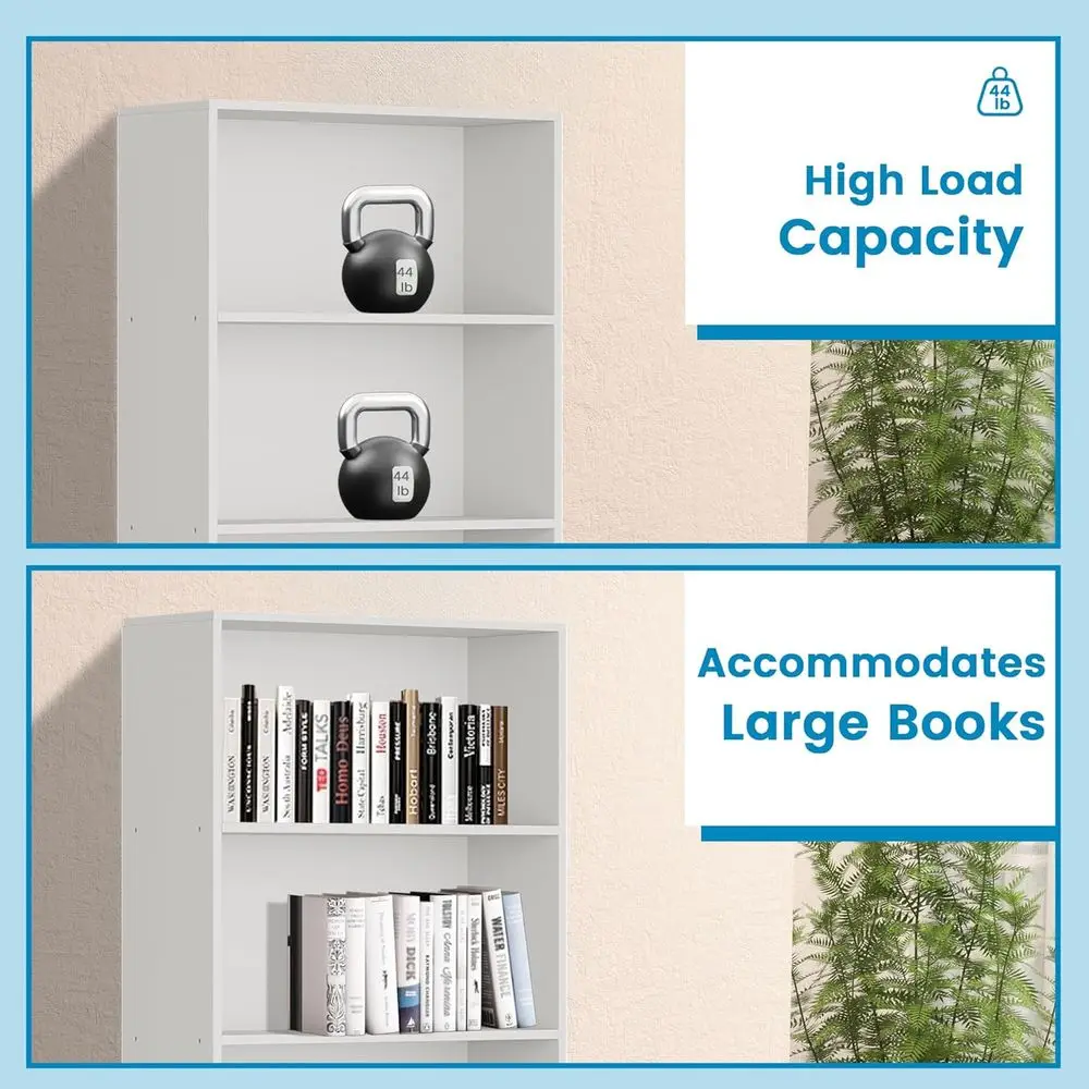 6-Tier Tall Bookshelf with Ample Storage 5