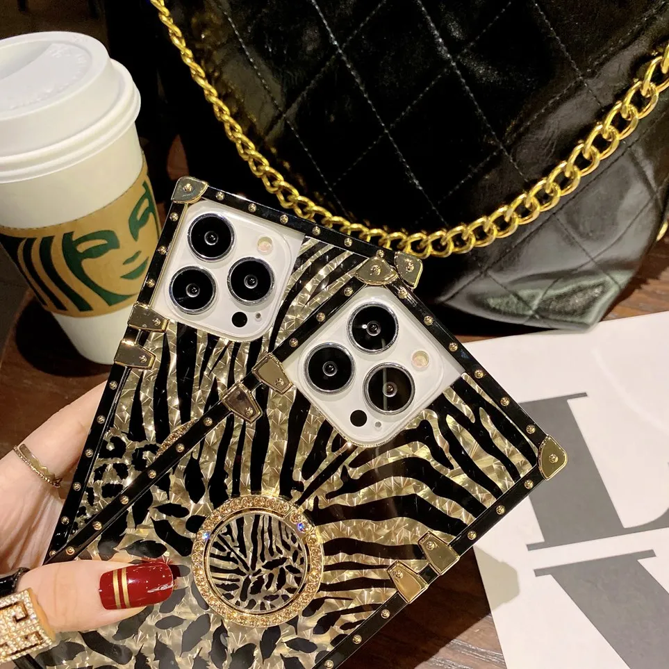 Luxury Gold Phone Case With Ring For Xiaomi Redmi Note Series_voghion.com