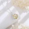 Eudora 18mm Urn Cremation Flower Cage Locket Ash Pendant Holder Keepsake Capsule Hollow Ball DIY Necklace Women Jewelry Gift 5